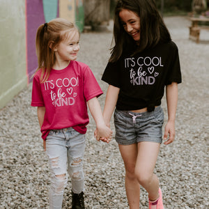 It's COOL to be KIND - Black Tee