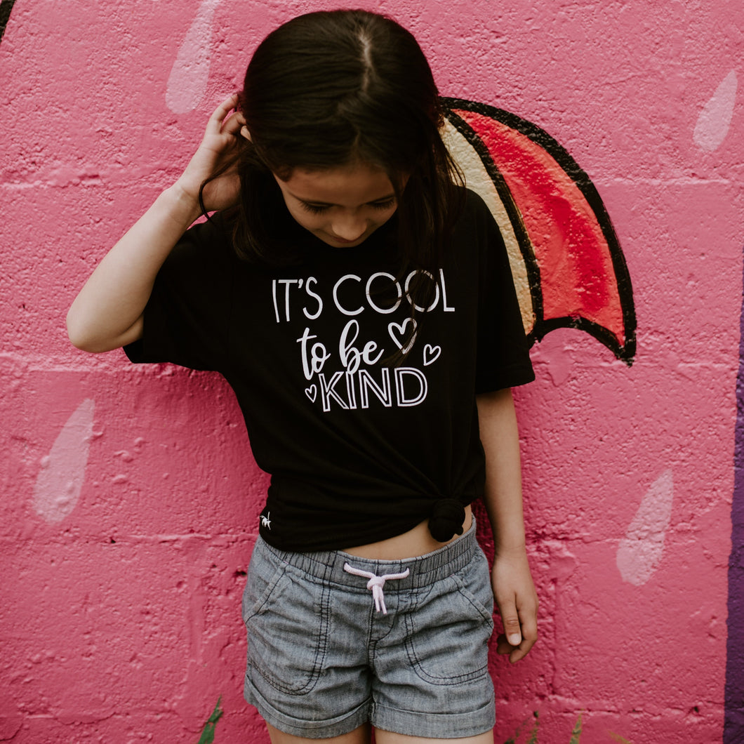 It's COOL to be KIND - Black Tee