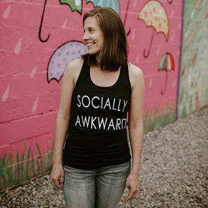 SOCIALLY AWKWARD - Adult Tank