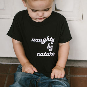 Naughty By Nature - Black Tee